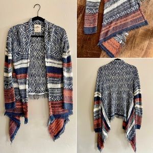 💎2/$22~Hollister Asymmetric Cardigan~Small